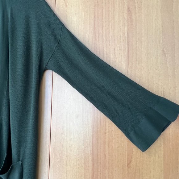 Long Green Cardigan - Picture 3 of 4